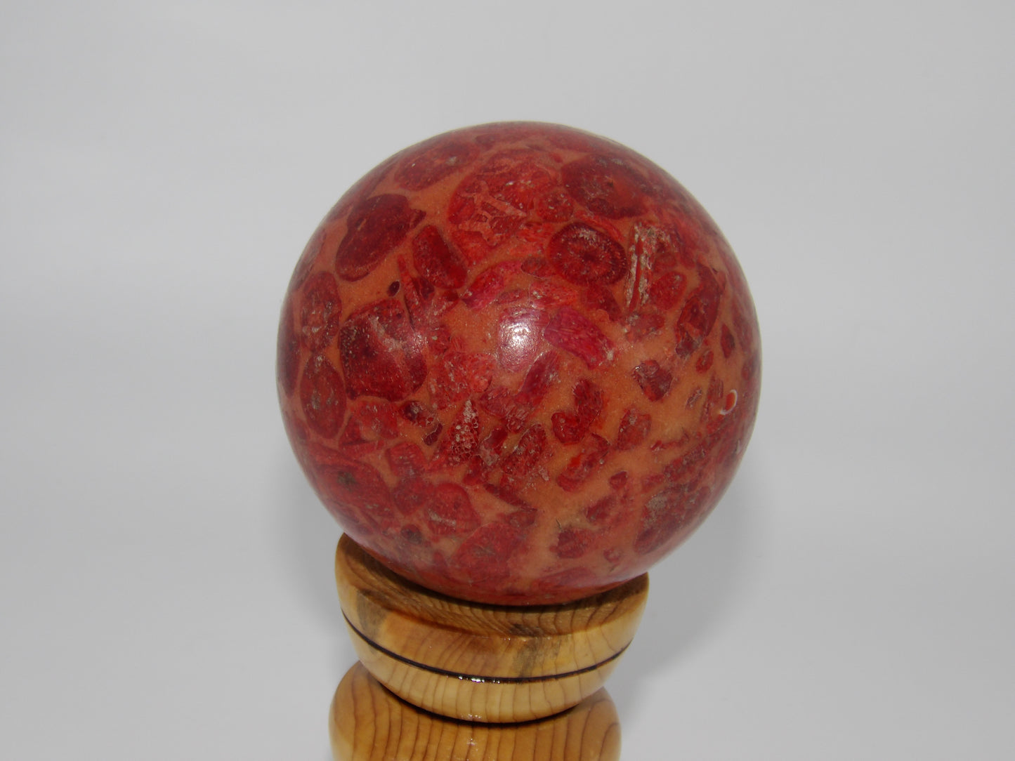 Red Coral Sphere